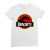 dracarys logo Ladies Fitted T-Shirt