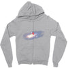 You Are Here Zipper Hoodie
