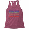 earth is not flat Racerback Tank