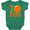 i love dbz Baby Bodysuit