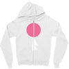 bubble moon Zipper Hoodie