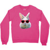 Easter Bunny Face Too Hip To Hop Crewneck Sweatshirt