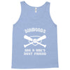 diamonds are a girls best friend girls softball shirt funny women spor Tank Top