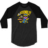 assemble! (yellow outline) 3/4 Sleeve Shirt