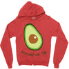 avocado fan club Zipper Hoodie