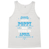 The Best Papa Was Born In April Tank Top