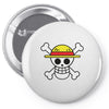 one piece skull Pin-back button