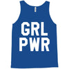 girl power white logo Tank Top