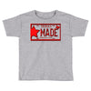 texas made lone star license plate Toddler T-shirt