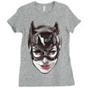catwoman Ladies Fitted T-Shirt