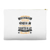 Super Cool Mother In Law Of A Freaking Awesome Daughter Accessory Pouches