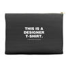 This is a Designer T-Shirt Accessory Pouches