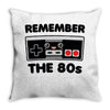 remember the 80s Throw Pillow