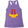 summer time flip flops Racerback Tank