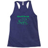 shell yeah turtle Racerback Tank