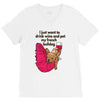 hi quality frenchie V-Neck Tee