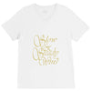 slow and steady V-Neck Tee