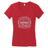 hey moron Women's V-Neck T-Shirt