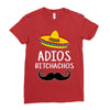 adios Bitchachos Ladies Fitted T-Shirt
