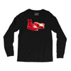 red skinhead bovver boots ideal birthday gift or present Long Sleeve Shirts