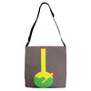 rasta bong water pipe slide insert stem filtered Adjustable Strap Totes