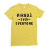 Virgos Over Everyone Ladies Fitted T-Shirt