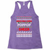 Santa Only Comes Once A Year Pop Pop Is Always Here To Cheer Racerback Tank