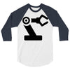 black robot 3/4 Sleeve Shirt