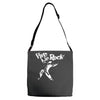 vive le rock! little richard black Adjustable Strap Totes