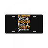 fall time apparel License Plate