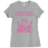 hotter than a 2 dollar pistol Ladies Fitted T-Shirt
