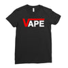 vape Ladies Fitted T-Shirt