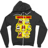 7 menopausal dwarfs, ideal gift or birthday present. Zipper Hoodie