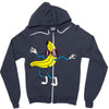 banana wobbler Zipper Hoodie