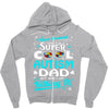 super cool autism dad Zipper Hoodie