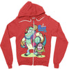 monsters university Zipper Hoodie