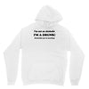 im not an alcoholic im a drunk t shirt x large funny beer pong keg par Unisex Hoodie