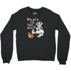 what's in the box Crewneck Sweatshirt