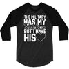 military has my soldier i have his heart 3/4 Sleeve Shirt