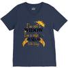 i'm not a widow i'm a wife to a husband with wings V-Neck Tee
