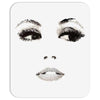girl eye face Mousepad