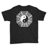 i ching ying and yang Youth Tee