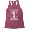 christmas saiyan prince Racerback Tank