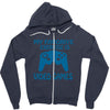 my favorite exercise is video games Zipper Hoodie