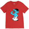 tobias smurf V-Neck Tee
