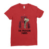 phantom tardis Ladies Fitted T-Shirt