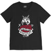 bad cat   gatos locos V-Neck Tee