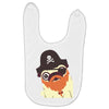 pug in a crew Baby Bibs