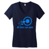 my boys can swim Women's V-Neck T-Shirt