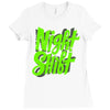 night shift Ladies Fitted T-Shirt